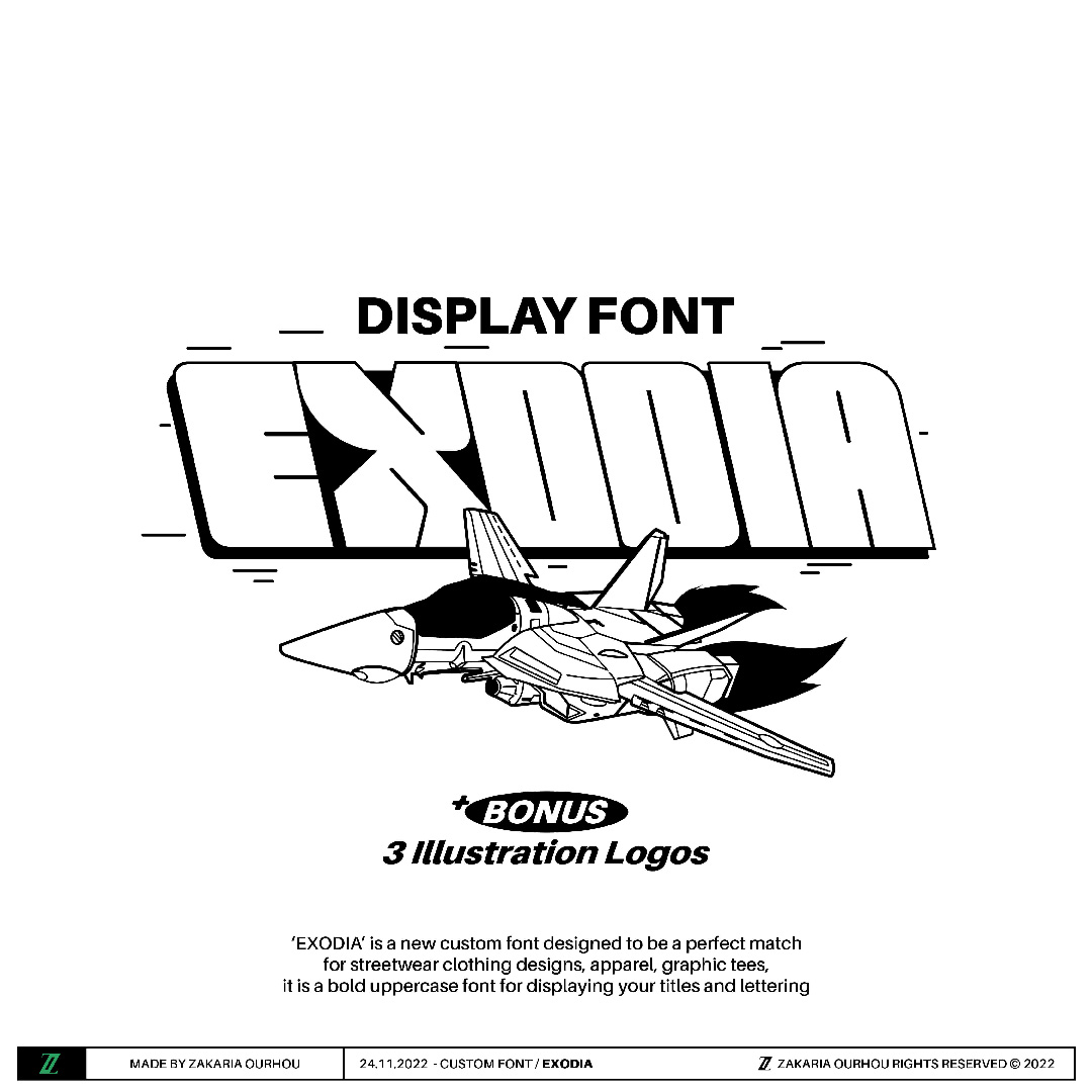 Exodia Font